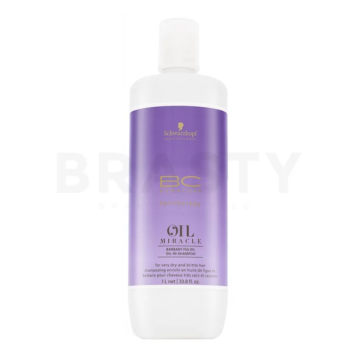 Schwarzkopf Professional BC Bonacure Oil Miracle Barbary Fig Oil & Keratin Oil-in-Shampoo shampoo for very dry and brittle hair 1000 ml