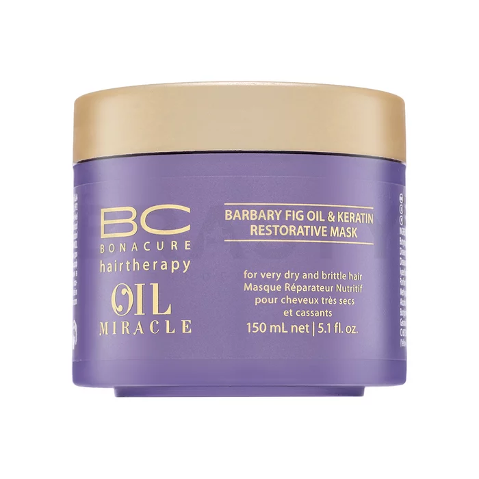 Schwarzkopf Professional BC Bonacure Oil Miracle Barbary Fig Oil & Keratin Restorative Mask maska pro velmi suché a křehké vlasy 150 ml