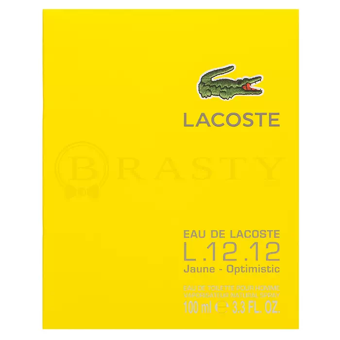 Lacoste Eau de Lacoste L.12.12. Jaune toaletní voda pro muže 100 ml