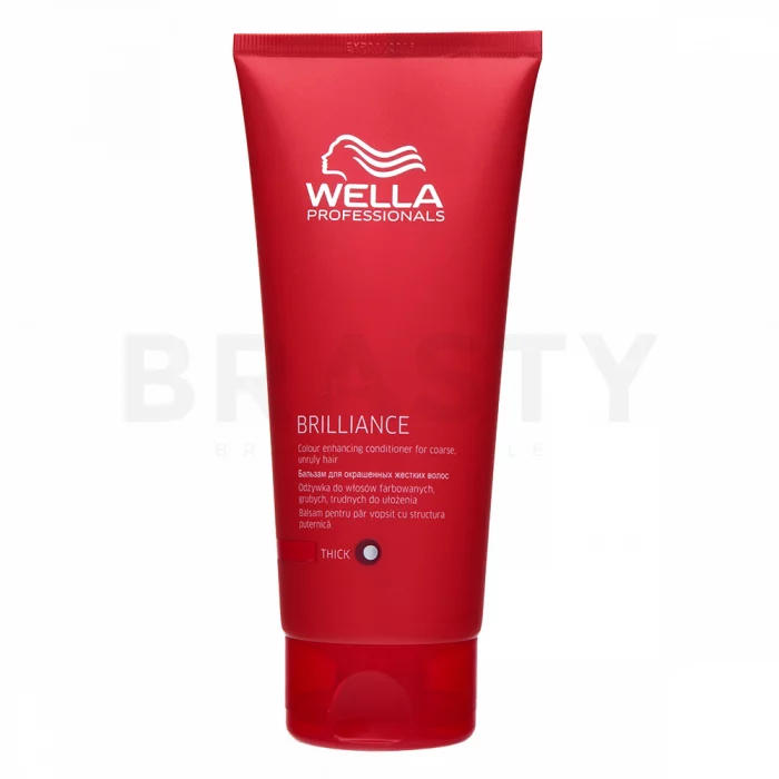 Wella Professionals Brilliance Conditioner kondicionér pro hrubé a barvené vlasy 200 ml