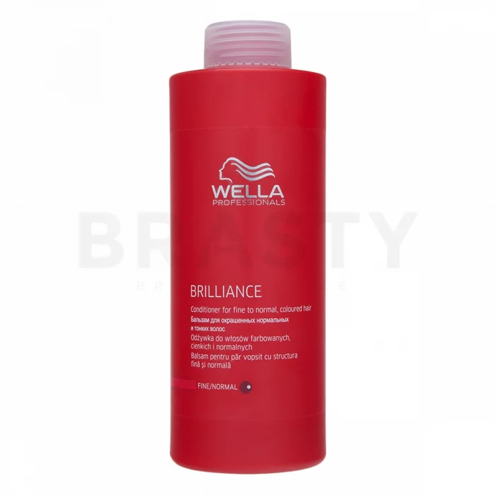 Wella Professionals Brilliance Conditioner kondicionér pro jemné barvené vlasy 1000 ml