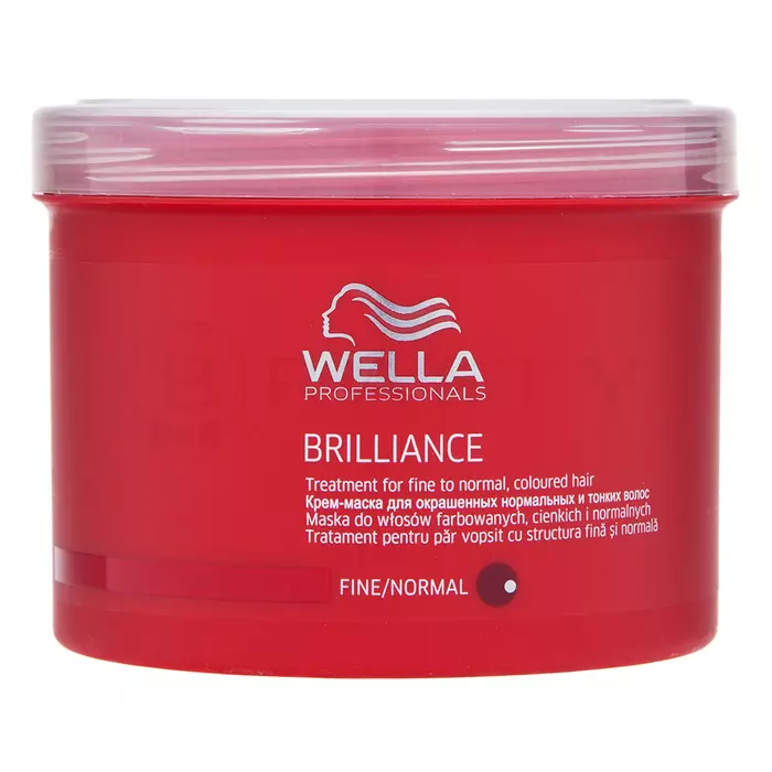 Wella Professionals Brilliance Treatment maska pre jemné farbené vlasy 500 ml