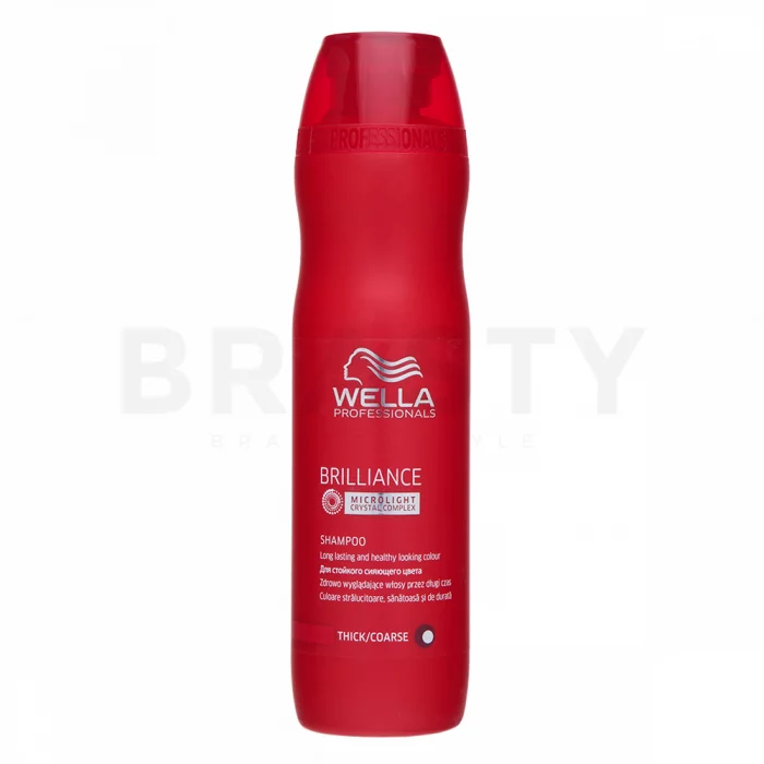 Wella Professionals Brilliance Shampoo šampon pro hrubé a barvené vlasy 250 ml