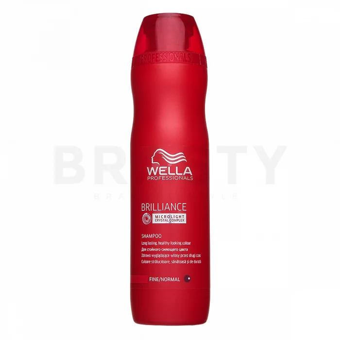 Wella Professionals Brilliance Shampoo šampon pro jemné barvené vlasy 250 ml