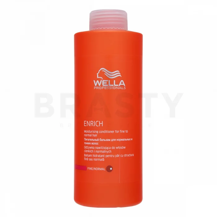 Wella Professionals Enrich Moisturising Conditioner kondicionér pro jemné a normální vlasy 1000 ml