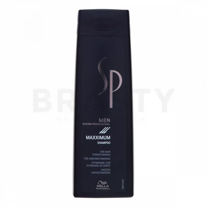 Wella Professionals SP Men Maxximum Shampoo posilující šampon pro stimulaci vlasové pokožky 250 ml