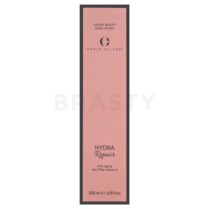 Carlo Oliveri Hydra Repair Anti-Aging Hair Filler Leave-In bezoplachová péče pro regeneraci, výživu a ochranu vlasů 200 ml