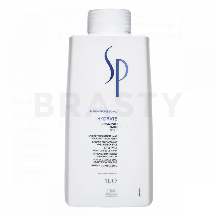 Wella Professionals SP Hydrate Shampoo Champú Para cabello seco 1000 ml BRASTY.ES