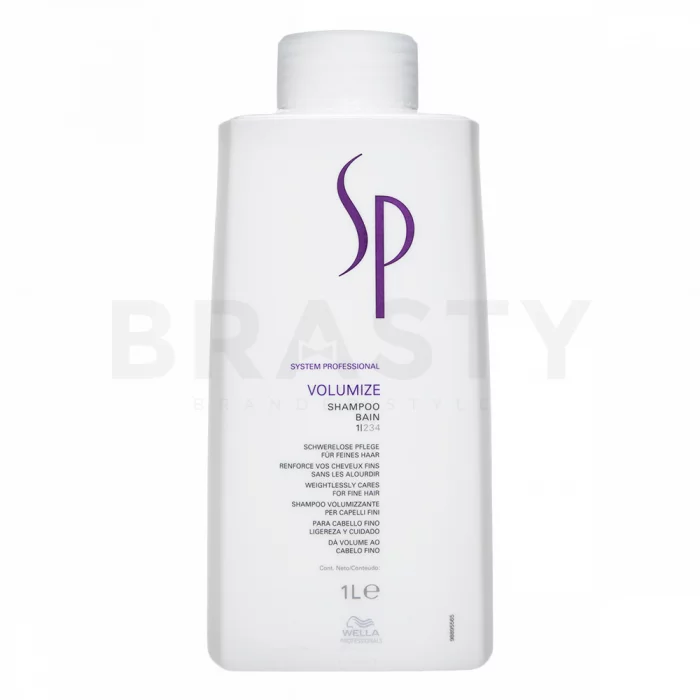 Wella Professionals SP Volumize Shampoo Shampoo für Haarvolumen 1000 ml