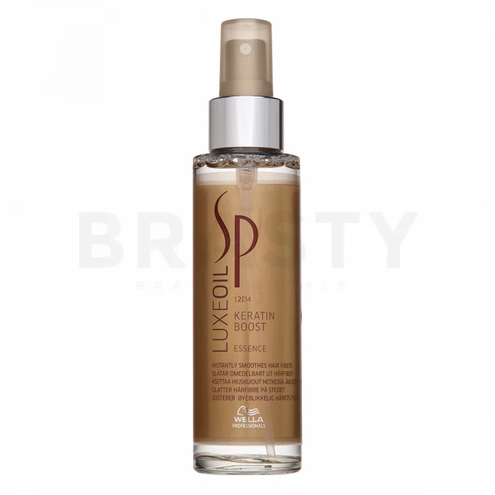 Wella Professionals SP Luxe Oil Keratin Boost Essence bezoplachová péče pro oslabené vlasy 100 ml