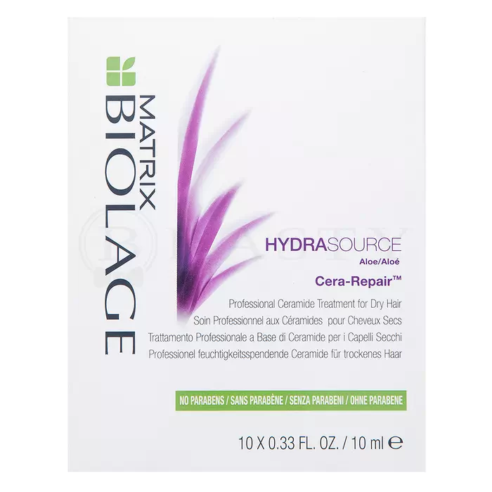 Matrix Biolage Hydrasource Cera-Repair Treatment vlasová kúra pro suché vlasy 10 x 10 ml