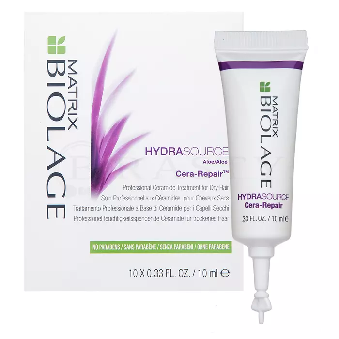Matrix Biolage Hydrasource Cera-Repair Treatment vlasová kúra pro suché vlasy 10 x 10 ml