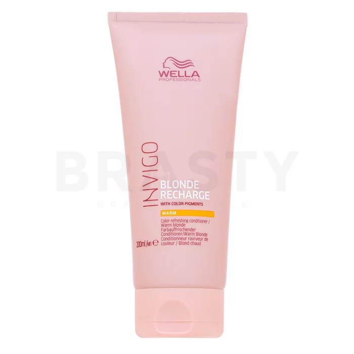 Wella Professionals Color Recharge Warm Blonde Conditioner Балсам за съживяване на топлите руси нюанси 200 ml