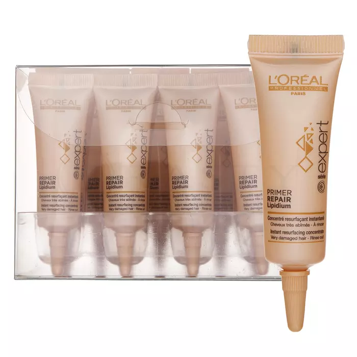 L´Oréal Professionnel Série Expert Absolut Repair Lipidium Primer vlasová kúra na roztřepené konečky vlasů 15 x 12 ml