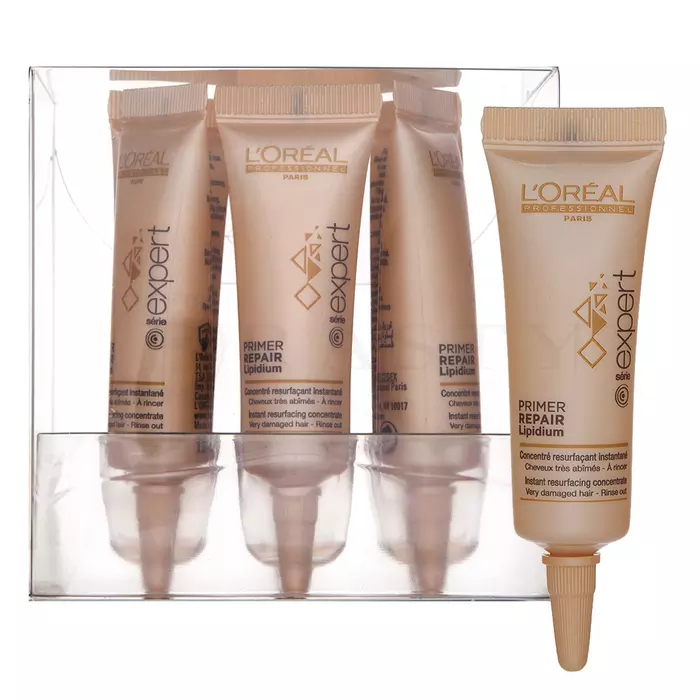 L´Oréal Professionnel Série Expert Absolut Repair Lipidium Primer vlasová kúra na roztřepené konečky vlasů 6 x 12 ml