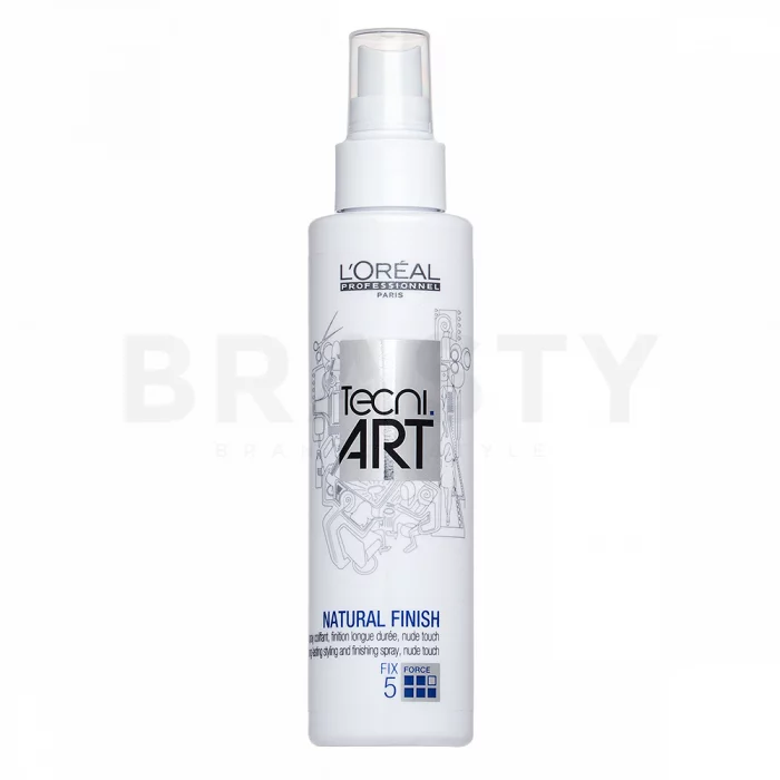 L´Oréal Professionnel Tecni.Art Fix Natural Finish Nude Touch Spray sprej pro zpevnění a lesk vlasů 150 ml