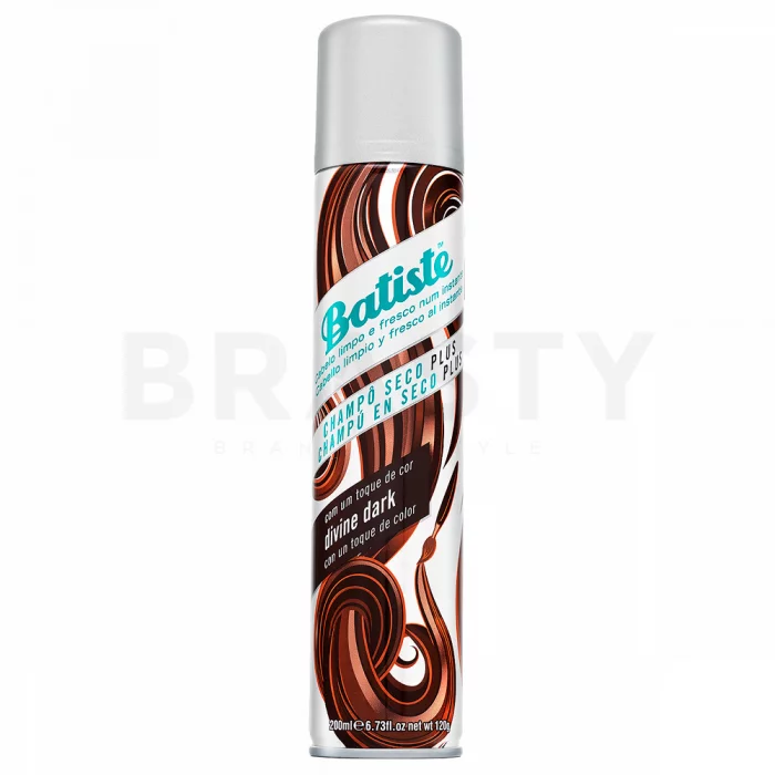 Batiste Dry Shampoo Dark&Deep Brown șampon uscat pentru păr închis la culoare 200 ml