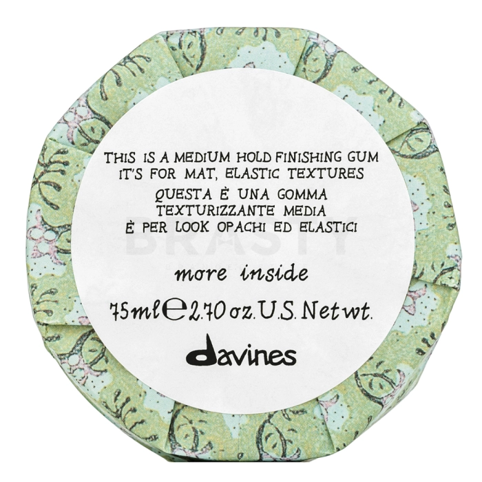 Davines More Inside Medium Hold Finishing Gum stylingová pasta pro střední fixaci 75 ml