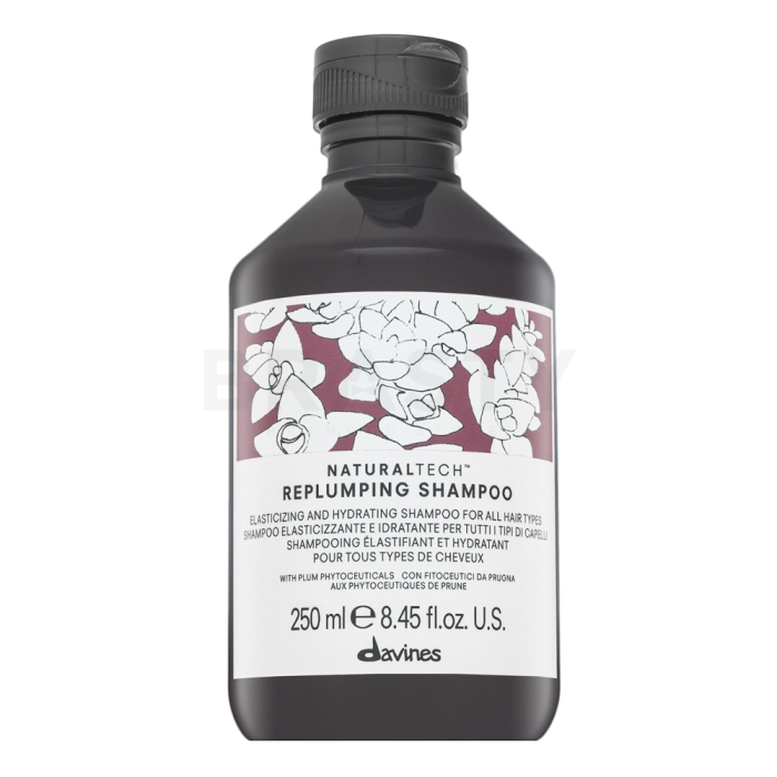Davines Natural Tech Replumping Shampoo Pflegeshampoo für trockene und brüchige Haare 250 ml