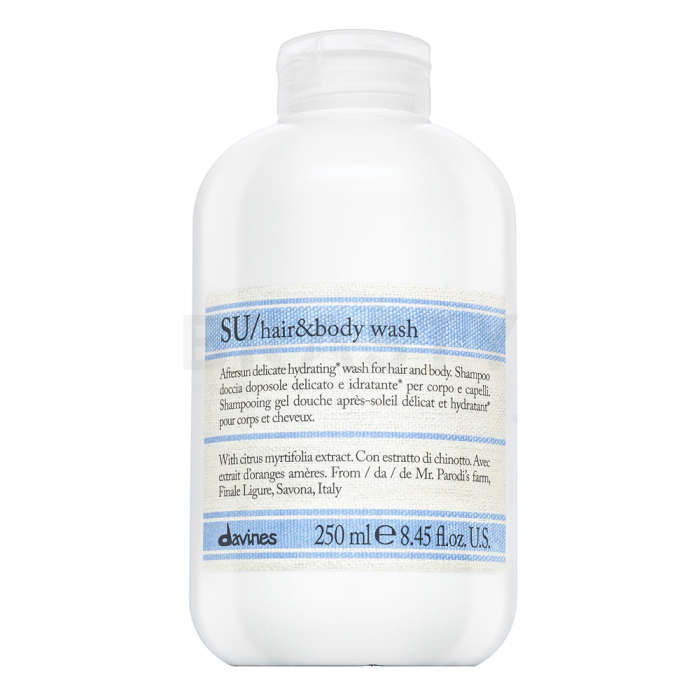 Davines Essential Haircare SU Hair & Body Wash šampon a sprchový gel 2v1 250 ml