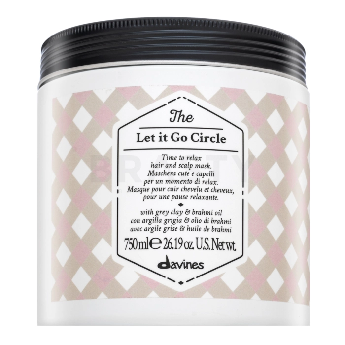 Davines The Let It Go Circle vyživující maska pro všechny typy vlasů 750 ml