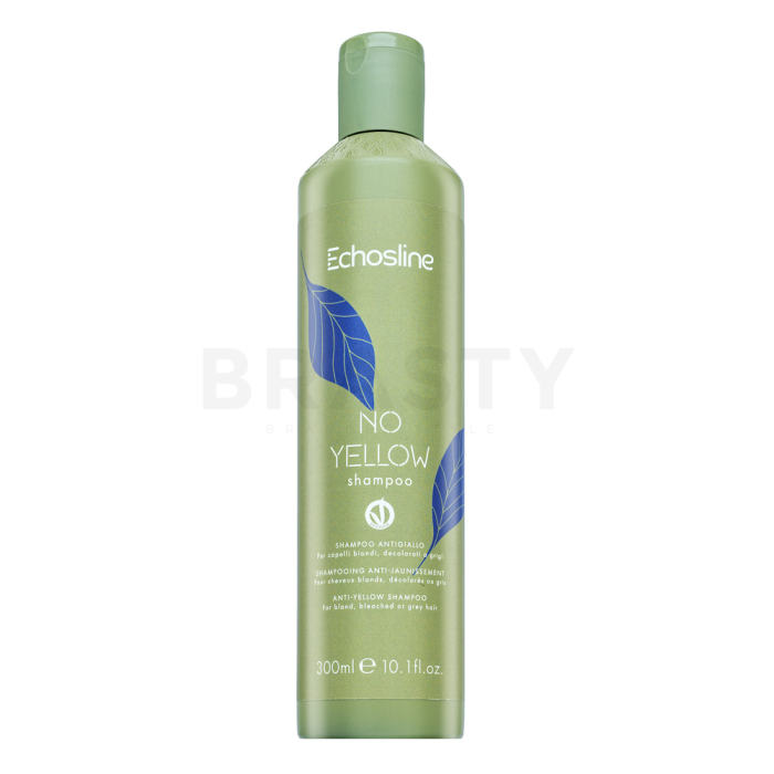 Echosline No Yellow Shampoo Неутрализиращ шампоан за платинено руса и сива коса 300 ml