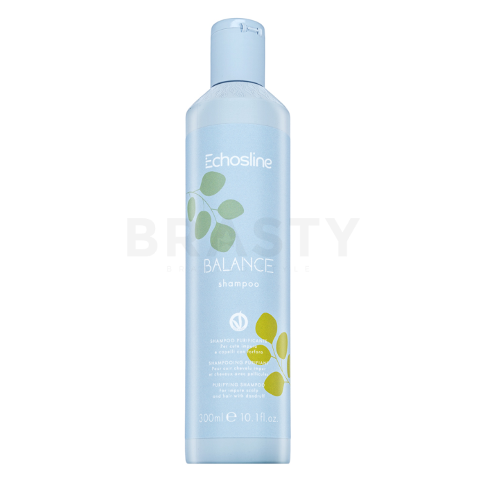 Echosline Balance Shampoo sampon de curatare anti mătreată 300 ml