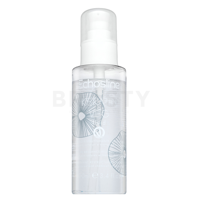 Echosline Keratin Veg Fluid vloeistof voor gekleurd en chemisch behandeld Haar 100 ml