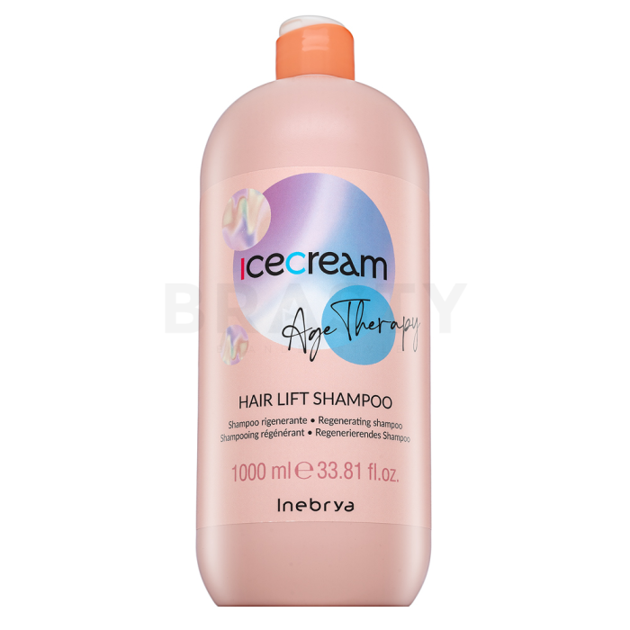 Inebrya Ice Cream Age Therapy Hair Lift Shampoo učvršćujući šampon za zrelu kosu 1000 ml