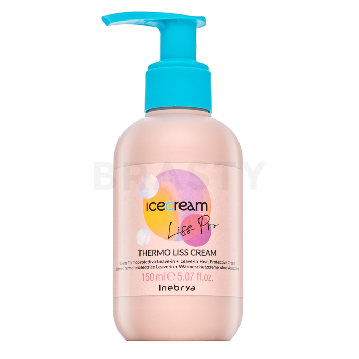 Inebrya Ice Cream Liss Pro Thermo Liss Cream styling krema za toplinsku obradu kose 150 ml