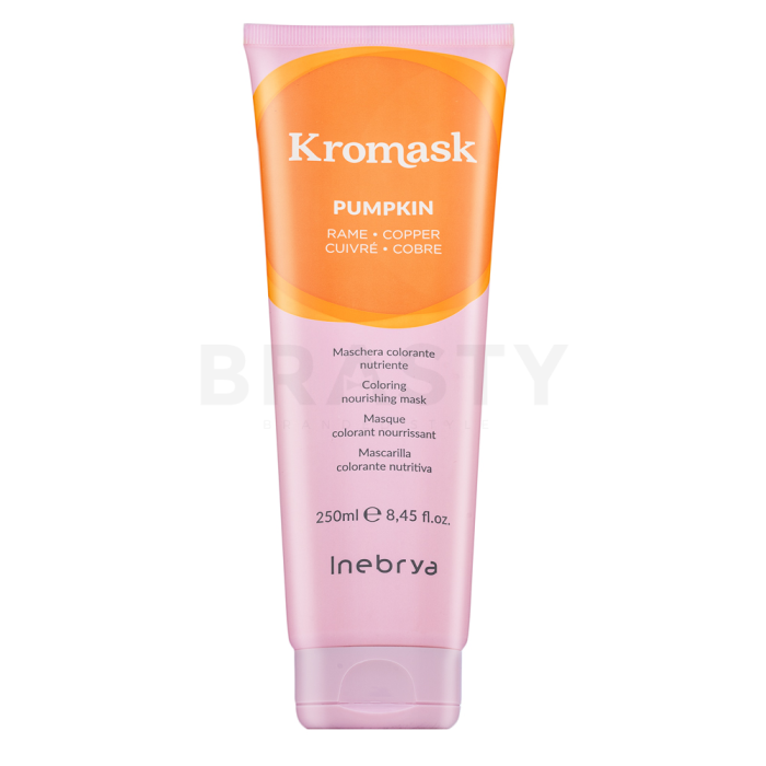 Inebrya Kromask Coloring Nourishing Mask voedend masker met kleurpigmenten om de kleur te doen herleven Pumpkin 250 ml
