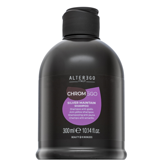 Alter Ego ChromeEgo Silver Maintain Anti-yellow Shampoo neutralizujúci šampón pre platinovo blond a šedivé vlasy 300 ml