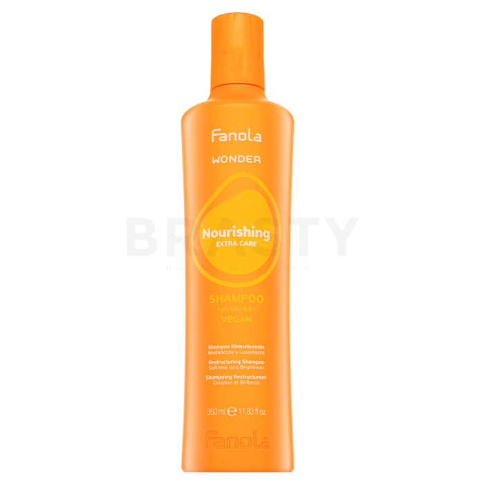 Fanola Wonder Nourishing Extra Care Shampoo vyživujúci šampón pre hebkosť a lesk vlasov 350 ml