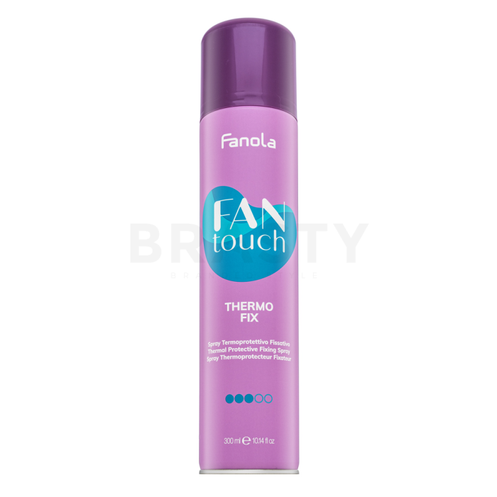 Fanola Fan Touch Thermo Fix Thermal Protective Fixing Spray sprej pro tepelnou úpravu vlasů 300 ml