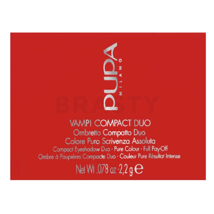 Pupa Vamp! Compact Duo Eyeshadow 003 Soft Mauve paleta sjenila 2,2 g