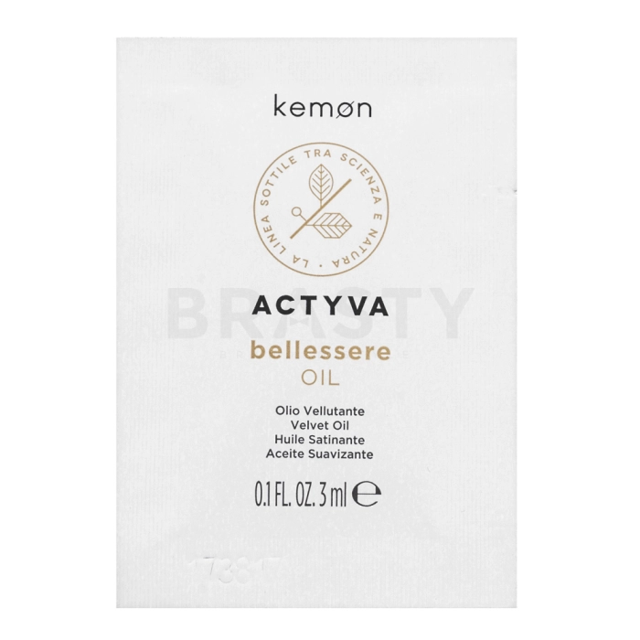 Kemon Actyva Bellessere Oil hair oil for smoothness and gloss of hair 25 x 3 ml