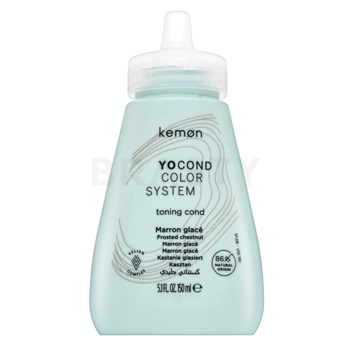 Kemon Yo Cond Color System Toning Cond tónovací kondicionér pro oživení barvy Frosted Chestnut 150 ml