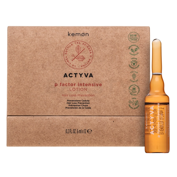Kemon Actyva P Factor Intensive Lotion Hair Loss Prevention vlasová kúra proti vypadávání vlasů 12 x 6 ml