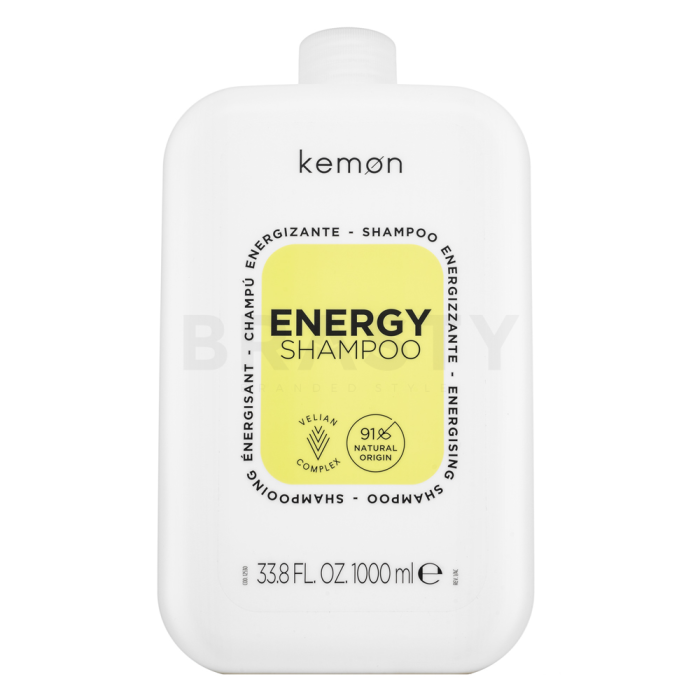 Kemon Energy Shampoo posilující šampon proti vypadávání vlasů 1000 ml