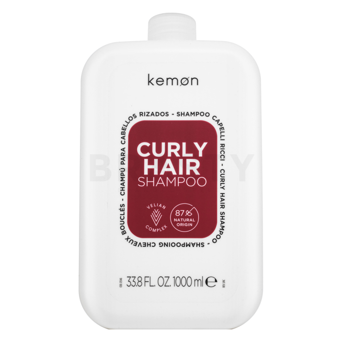 Kemon Curly Hair Shampoo Pflegeshampoo für lockiges Haar 1000 ml