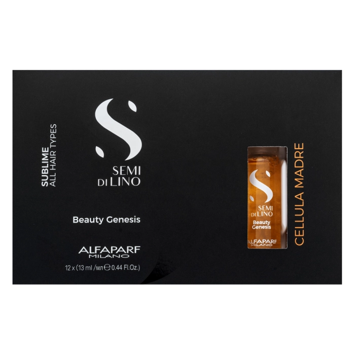 Alfaparf Milano Semi Di Lino Cellula Madre Sublime Beauty Genesis sérum pro hebkost a lesk vlasů 12 x 13 ml