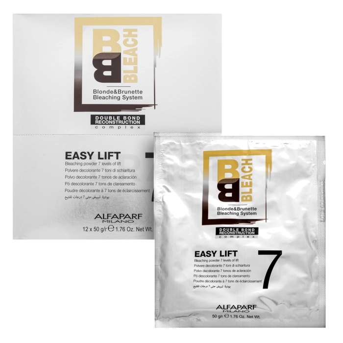 Alfaparf Milano BB Bleach Easy Lift Bleaching Powder pudr pro zesvětlení vlasů 12 x 50 g