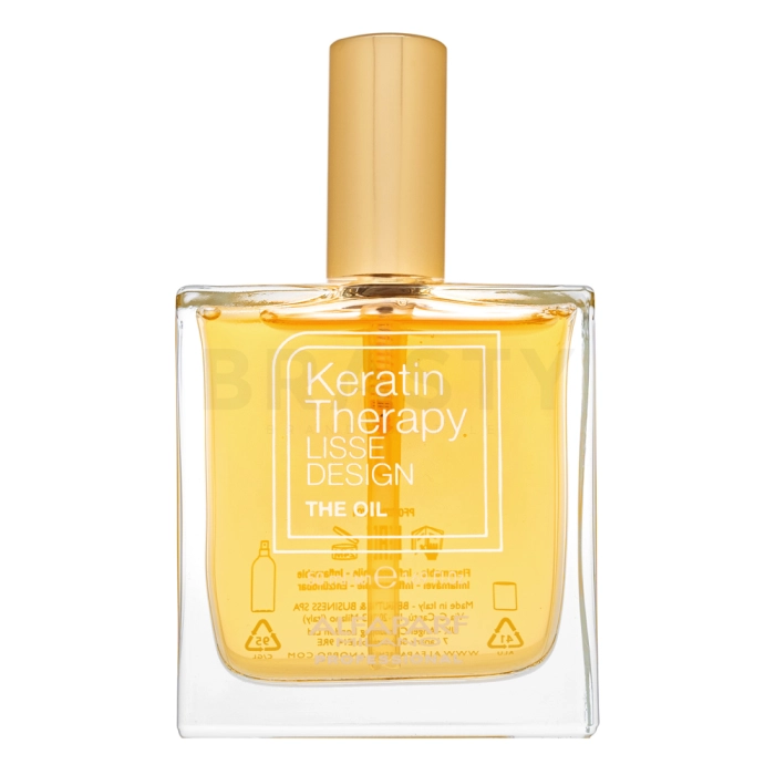 Alfaparf Milano Lisse Design Keratin Therapy The Oil olej pro všechny typy vlasů 50 ml
