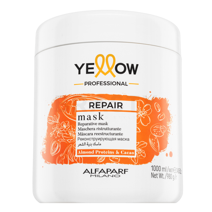 Alfaparf Milano Yellow Repair Mask maska pro velmi poškozené vlasy 1000 ml