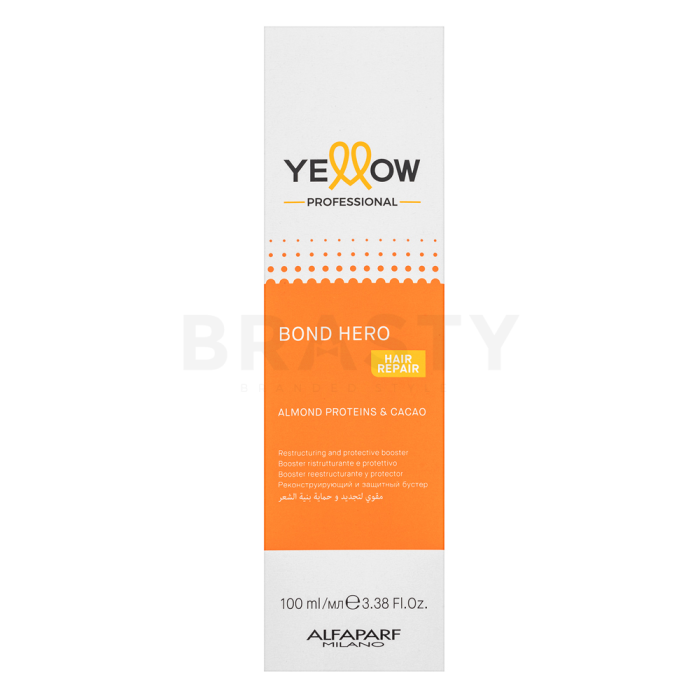 Alfaparf Milano Yellow Bond Hero Hair Repair koncentrovaná obnovující péče pro poškozené vlasy 100 ml