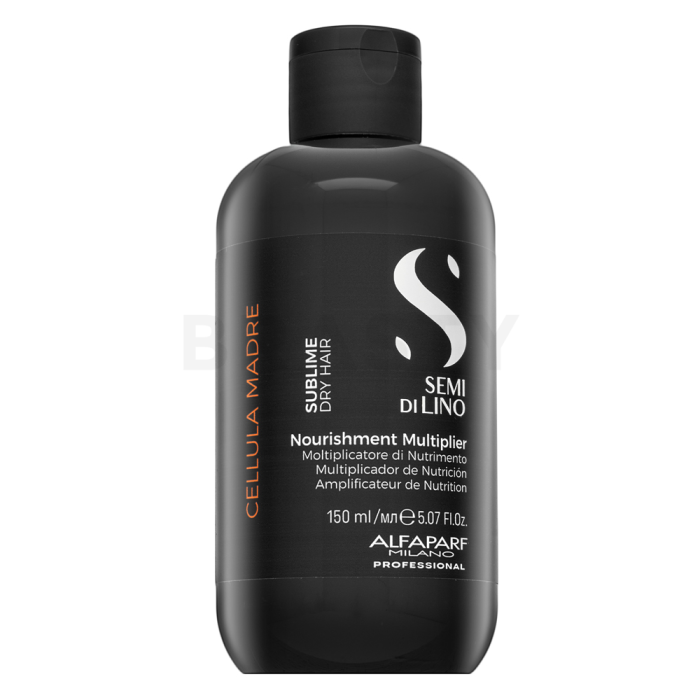 Alfaparf Milano Semi Di Lino Cellula Madre Sublime Nourishment Multiplier verzorging zonder spoelen voor zeer droog en beschadigd haar 150 ml