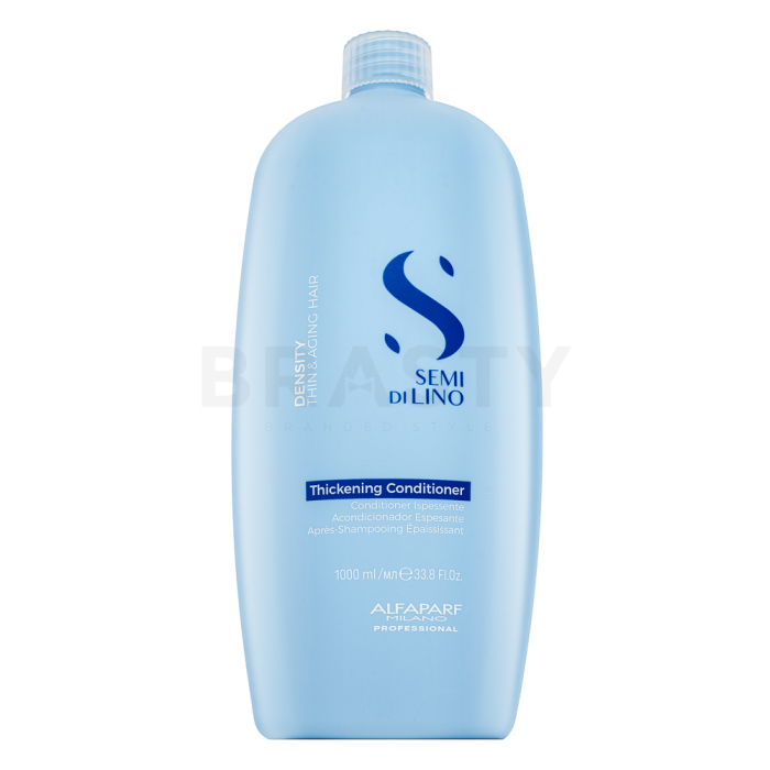 Alfaparf Milano Semi Di Lino Density Thickening Conditioner posilující kondicionér pro zahuštění vlasů 1000 ml