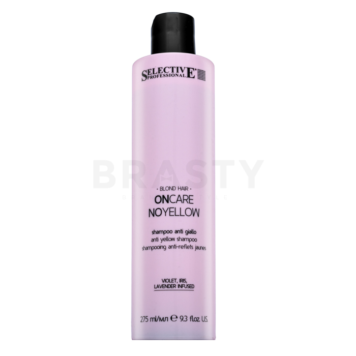 Selective Professional NoYellow Anti Yellow Shampoo tónovací šampon pre neutralizáciu žltých tónov 275 ml