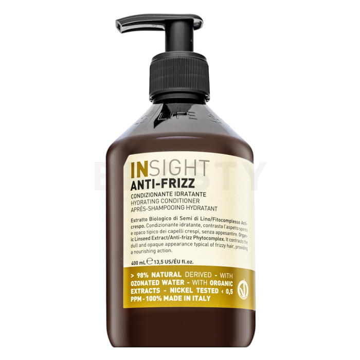 Insight Anti-Frizz Hydrating Conditioner zaglađujući regenerator za valovitu i kovrčavu kosu 400 ml