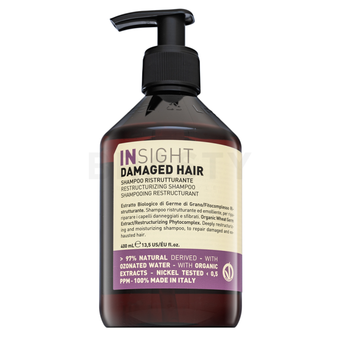 Insight Damaged Hair Restructurizing Shampoo shampoo rinforzante per capelli danneggiati 400 ml